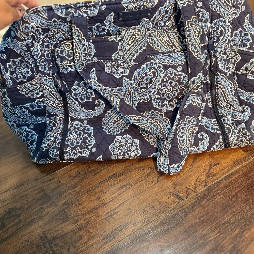 Vera Bradley Blue Paisley Baby Bag